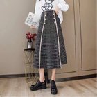 【ミニミニストア/miniministore】のフレアスカートニットスカートハイウエスト 人気、トレンドファッション・服の通販 founy(ファニー) ファッション Fashion レディースファッション WOMEN スカート Skirt Aライン/フレアスカート Flared A-Line Skirts アクリル Acrylic オケージョン Occasion チェック Check フェミニン Feminine フレア Flare ロング Long エレガント 上品 Elegant 冬 Winter thumbnail ブラック|ID: prp329100004170626 ipo3291000000028863625