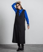 【メイソングレイ/MAYSON GREY】のサイドプリーツジャンパードレスワンピース≪手洗い可能≫ 人気、トレンドファッション・服の通販 founy(ファニー) ファッション Fashion レディースファッション WOMEN ワンピース Dress ドレス Party Dresses コンパクト Compact シンプル Simple ストレート Straight ツイル Twill トレンド Trend ドレス Dress パターン Pattern プリーツ Pleats thumbnail ブラック|ID: prp329100004170660 ipo3291000000028863819