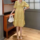 【ミニミニストア/miniministore】のマタニティワンピース 体型カバーワンピ イエロー|ID: prp329100004170680 ipo3291000000028863944