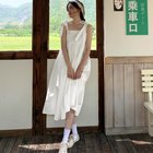 【ミニミニストア/miniministore】のティアード キャミワンピースロングワンピ 人気、トレンドファッション・服の通販 founy(ファニー) ファッション Fashion レディースファッション WOMEN ワンピース Dress キャミワンピース No Sleeve Dresses アクセサリー Accessories キャンバス Canvas サンダル Sandals シューズ Shoes シンプル Simple ティアード Tiered エレガント 上品 Elegant 夏 Summer 無地 Plain Color thumbnail ホワイト|ID: prp329100004170686 ipo3291000000028863988