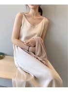 【ミニミニストア/miniministore】のキャミワンピース レディース 光沢感 春夏 人気、トレンドファッション・服の通販 founy(ファニー) ファッション Fashion レディースファッション WOMEN ワンピース Dress キャミワンピース No Sleeve Dresses A/W・秋冬 Aw・Autumn/Winter・Fw・Fall-Winter S/S・春夏 Ss・Spring/Summer おすすめ Recommend インナー Inner キャミソール Camisole キャミワンピース Cami Dress ノースリーブ No Sleeve ロング Long 夏 Summer 春 Spring thumbnail ベージュ|ID: prp329100004170741 ipo3291000000028864382