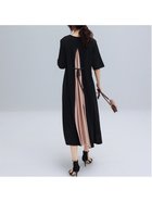 【ミニミニストア/miniministore】のバック切り替え ロングワンピース 上品 ピンク|ID: prp329100004170747 ipo3291000000028864414