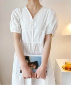 【ミニミニストア/miniministore】のシャツワンピース パフスリーブレトロ風 人気、トレンドファッション・服の通販 founy(ファニー) ファッション Fashion レディースファッション WOMEN ワンピース Dress シャツワンピース Shirt Dresses オレンジ Orange ギャザー Gather スリーブ Sleeve ベスト Vest リゾート Resort ロング Long 半袖 Short Sleeve 夏 Summer 無地 Plain Color 結婚式 Wedding Ceremony 羽織 Haori ビジネス 仕事 通勤 Business thumbnail ホワイト|ID: prp329100004170791 ipo3291000000028864743