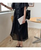 【ミニミニストア/miniministore】のシアーワンピース キャミソール付き韓国風 人気、トレンドファッション・服の通販 founy(ファニー) ファッション Fashion レディースファッション WOMEN ワンピース Dress イエロー Yellow インナー Inner キャミ Cami キャミソール Camisole シューズ Shoes フラット Flat フレア Flare ロング Long エレガント 上品 Elegant 夏 Summer thumbnail ブラック|ID: prp329100004170793 ipo3291000000028864755