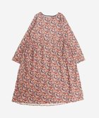 【その他のブランド/Other】の21Wコール天 LIBERTY ギャザーワンピース 人気、トレンドファッション・服の通販 founy(ファニー) ファッション Fashion レディースファッション WOMEN ワンピース Dress ギャザー Gather コーデュロイ Corduroy プリント Print モコモコ Fluffy 冬 Winter A/W・秋冬 Aw・Autumn/Winter・Fw・Fall-Winter thumbnail サフランレッド|ID: prp329100004170800 ipo3291000000028864809