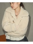 【リリーブラウン/Lily Brown】のバリエファーコート 人気、トレンドファッション・服の通販 founy(ファニー) ファッション Fashion レディースファッション WOMEN アウター Coat Outerwear コート Coats なめらか Smooth エレガント 上品 Elegant フェミニン Feminine フロント Front モコモコ Fluffy リュクス Luxe 冬 Winter thumbnail IVR[003]|ID: prp329100004170832 ipo3291000000028865165