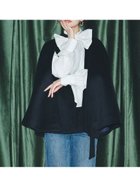 【リリーブラウン/Lily Brown】のミドル丈ケープコート 人気、トレンドファッション・服の通販 founy(ファニー) ファッション Fashion レディースファッション WOMEN アウター Coat Outerwear コート Coats エレガント 上品 Elegant チェック Check デニム Denim バランス Balance ボトム Bottom ミドル Middle 人気 Popularity 無地 Plain Color 軽量 Lightweight thumbnail DNVY[090]|ID: prp329100004170834 ipo3291000000028865182