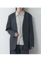 【その他のブランド/Other】のTRカラーレスジャケット 人気、トレンドファッション・服の通販 founy(ファニー) ファッション Fashion レディースファッション WOMEN アウター Coat Outerwear ジャケット Jackets カットソー Cut And Sew カーディガン Cardigan ジャケット Jacket スニーカー Sneakers セットアップ Set Up ビジネス 仕事 通勤 Business リラックス Relax thumbnail グレー|ID: prp329100004170835 ipo3291000000028941035