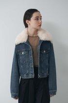 【その他のブランド/Other】のデニムブルゾン 人気、トレンドファッション・服の通販 founy(ファニー) ファッション Fashion レディースファッション WOMEN アウター Coat Outerwear ブルゾン Blouson/Jackets 2024年 2024 2024-2025秋冬・A/W Aw/Autumn/Winter/Fw/Fall/2024-2025 コレクション Collection コンパクト Compact シンプル Simple ジャケット Jacket デニム Denim トレンド Trend フェイクファー Faux Fur ブルゾン Blouson ベーシック Basic ボトム Bottom ワイド Wide thumbnail インディゴ|ID: prp329100004170836 ipo3291000000028941062