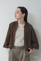 【その他のブランド/Other】のバルーンヘムジップブルゾン 人気、トレンドファッション・服の通販 founy(ファニー) ファッション Fashion レディースファッション WOMEN アウター Coat Outerwear ブルゾン Blouson/Jackets おすすめ Recommend ギャザー Gather ショート Short スリーブ Sleeve バランス Balance バルーン Balloon ブルゾン Blouson 定番 Standard thumbnail ブラウン|ID: prp329100004170838 ipo3291000000028941098