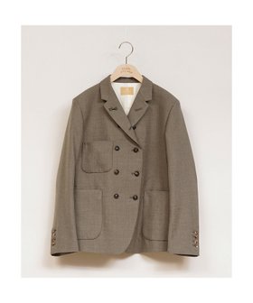 【ナイジェル ケーボン/NIGEL CABOURN】のWOMAN / ジェントルマンダブルブレストジャケット 人気、トレンドファッション・服の通販 founy(ファニー) ファッション Fashion レディースファッション WOMEN アウター Coat Outerwear ジャケット Jackets ジャケット Jacket テーラード Tailored パターン Pattern ビジネス 仕事 通勤 Business |ID:prp329100004170842