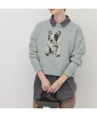 【サルーン/SALOON】の【先行 】フレンチブルドッグニット 人気、トレンドファッション・服の通販 founy(ファニー) ファッション Fashion レディースファッション WOMEN トップス・カットソー Tops/Tshirt ニット Knit Tops コンパクト Compact ジャカード Jacquard バランス Balance フレンチ French 犬 Dog thumbnail ライトグリーン72|ID: prp329100004170883 ipo3291000000028865997