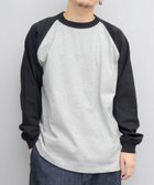 【エーエムエス/A.M.S】のGoodwear ロングスリーブ ラグラン Tシャツ 長袖 袖リブ バイカラー 人気、トレンドファッション・服の通販 founy(ファニー) ファッション Fashion レディースファッション WOMEN トップス・カットソー Tops/Tshirt シャツ/ブラウス Shirts/Blouses ロング / Tシャツ T-Shirts インナー Inner カーゴパンツ Cargo Pants シンプル Simple スペシャル Special スリーブ Sleeve ダブル Double デニム Denim 長袖 Long Sleeve 別注 Special Order メンズ Mens 無地 Plain Color ルーズ Loose レギュラー Regular ロング Long おすすめ Recommend thumbnail 杢グレー1|ID: prp329100004170897 ipo3291000000028866293