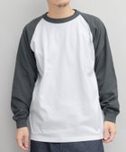 【エーエムエス/A.M.S】のGoodwear ロングスリーブ ラグラン Tシャツ 長袖 袖リブ バイカラー 人気、トレンドファッション・服の通販 founy(ファニー) ファッション Fashion レディースファッション WOMEN トップス・カットソー Tops/Tshirt シャツ/ブラウス Shirts/Blouses ロング / Tシャツ T-Shirts インナー Inner カーゴパンツ Cargo Pants シンプル Simple スペシャル Special スリーブ Sleeve ダブル Double デニム Denim 長袖 Long Sleeve 別注 Special Order メンズ Mens 無地 Plain Color ルーズ Loose レギュラー Regular ロング Long おすすめ Recommend thumbnail スレートブルー|ID: prp329100004170897 ipo3291000000028866301