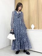 【リリーブラウン/Lily Brown】の星空刺繍ワンピース 人気、トレンドファッション・服の通販 founy(ファニー) ファッション Fashion レディースファッション WOMEN ワンピース Dress インナー Inner エレガント 上品 Elegant キャミソール Camisole チュール Tulle ロング Long thumbnail BLU[086]|ID: prp329100004170972 ipo3291000000028867186