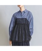 【ビューティ&ユース ユナイテッドアローズ/BEAUTY&YOUTH / UNITED ARROWS】の【WEB限定】シャツ チュールキャミソール レイヤードセット -3WAY- 人気、トレンドファッション・服の通販 founy(ファニー) ファッション Fashion レディースファッション WOMEN トップス・カットソー Tops/Tshirt キャミソール / ノースリーブ No Sleeves シャツ/ブラウス Shirts/Blouses インナー Inner キャミソール Camisole ギャザー Gather シアー Sheer スリーブ Sleeve タートルネック Turtleneck チュール Tulle トレンド Trend フェミニン Feminine 羽織 Haori レギュラー Regular ワイド Wide thumbnail NAVY|ID: prp329100004170984 ipo3291000000028867245