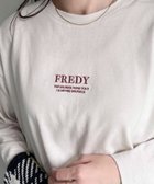 【その他のブランド/Other】の刺繍微起毛ロンTシャツ 人気、トレンドファッション・服の通販 founy(ファニー) ファッション Fashion レディースファッション WOMEN トップス・カットソー Tops/Tshirt シャツ/ブラウス Shirts/Blouses ロング / Tシャツ T-Shirts 2024年 2024 2024-2025秋冬・A/W Aw/Autumn/Winter/Fw/Fall/2024-2025 おすすめ Recommend インナー Inner カーディガン Cardigan シンプル Simple thumbnail グレイッシュベージュ|ID: prp329100004171113 ipo3291000000028867953