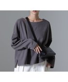 【ナノ ユニバース/nano universe】の起毛カットクルーネックワイドトップス 人気、トレンドファッション・服の通販 founy(ファニー) ファッション Fashion レディースファッション WOMEN トップス・カットソー Tops/Tshirt カットソー Cut And Sew ショルダー Shoulder デコルテ Decolletage ドロップ Drop ベーシック Basic ボトム Bottom ルーズ Loose ロング Long ワイド Wide おすすめ Recommend 2024年 2024 2024-2025秋冬・A/W Aw/Autumn/Winter/Fw/Fall/2024-2025 thumbnail チャコール3|ID: prp329100004171218 ipo3291000000028868671