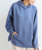 【アールピーエス/rps】のダンボールプルパーカー 人気、トレンドファッション・服の通販 founy(ファニー) ファッション Fashion レディースファッション WOMEN トップス・カットソー Tops/Tshirt パーカ Sweats アンティーク Antique シルバー Silver ストレッチ Stretch スリット Slit パーカー Hoodie ワンポイント One Point エレガント 上品 Elegant 再入荷 Restock/Back In Stock/Re Arrival thumbnail グレイッシュブルー|ID: prp329100004171284 ipo3291000000028869173