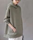 【アールピーエス/rps】のダンボールプルパーカー 人気、トレンドファッション・服の通販 founy(ファニー) ファッション Fashion レディースファッション WOMEN トップス・カットソー Tops/Tshirt パーカ Sweats アンティーク Antique シルバー Silver ストレッチ Stretch スリット Slit パーカー Hoodie ワンポイント One Point エレガント 上品 Elegant 再入荷 Restock/Back In Stock/Re Arrival thumbnail カーキ|ID: prp329100004171284 ipo3291000000028869180