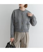 【アーバンリサーチ ロッソ/URBAN RESEARCH ROSSO】のF by ROSSO コットンカシミヤショートカーディガン GRAY|ID: prp329100004171327 ipo3291000000028869417