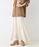 【スローブ イエナ/SLOBE IENA】の《一部WEB限定カラーあり》ピーチサテンマーメイドスカート 人気、トレンドファッション・服の通販 founy(ファニー) ファッション Fashion レディースファッション WOMEN スカート Skirt 2024年 2024 2024-2025秋冬・A/W Aw/Autumn/Winter/Fw/Fall/2024-2025 A/W・秋冬 Aw・Autumn/Winter・Fw・Fall-Winter サテン Satin シンプル Simple ジャケット Jacket スウェット Sweat トレンド Trend ピーチ Peach フレア Flare 羽織 Haori thumbnail ナチュラル|ID: prp329100004171762 ipo3291000000029534137