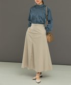 【アーバンリサーチ ロッソ/URBAN RESEARCH ROSSO】のタフタロングフレアスカート 人気、トレンドファッション・服の通販 founy(ファニー) ファッション Fashion レディースファッション WOMEN スカート Skirt Aライン/フレアスカート Flared A-Line Skirts 2024年 2024 2024-2025秋冬・A/W Aw/Autumn/Winter/Fw/Fall/2024-2025 A/W・秋冬 Aw・Autumn/Winter・Fw・Fall-Winter 冬 Winter タフタ Taffeta ダウン Down フレア Flare thumbnail L/BEIGE|ID: prp329100004171769 ipo3291000000028878200