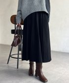 【シェトワ/Chez toi】のプリーツニットスカート 人気、トレンドファッション・服の通販 founy(ファニー) ファッション Fashion レディースファッション WOMEN スカート Skirt A/W・秋冬 Aw・Autumn/Winter・Fw・Fall-Winter おすすめ Recommend シンプル Simple スウェット Sweat プチプライス・低価格 Affordable プリーツ Pleats ランダム Random ビジネス 仕事 通勤 Business thumbnail ブラック|ID: prp329100004171895 ipo3291000000028881954