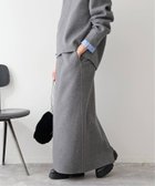 【スピック&スパン/Spick & Span】のダブルフェイストラペーズスカート 人気、トレンドファッション・服の通販 founy(ファニー) ファッション Fashion レディースファッション WOMEN スカート Skirt セットアップ Set Up ダブル Double フェイス Face フォルム Form ベスト Vest thumbnail グレー|ID: prp329100004171899 ipo3291000000028944181