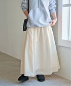 【スピック&スパン/Spick & Span】のナイロンサテンボリュームスカート 人気、トレンドファッション・服の通販 founy(ファニー) ファッション Fashion レディースファッション WOMEN スカート Skirt おすすめ Recommend ギャザー Gather トレンド Trend フェミニン Feminine フレア Flare thumbnail ナチュラル|ID: prp329100004171900 ipo3291000000028944196