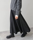 【スピック&スパン/Spick & Span】のナイロンサテンボリュームスカート 人気、トレンドファッション・服の通販 founy(ファニー) ファッション Fashion レディースファッション WOMEN スカート Skirt おすすめ Recommend ギャザー Gather トレンド Trend フェミニン Feminine フレア Flare thumbnail ブラック|ID: prp329100004171900 ipo3291000000028944199