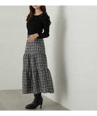 【プロポーション ボディドレッシング/PROPORTION BODY DRESSING】のツイードティアードスカート 人気、トレンドファッション・服の通販 founy(ファニー) ファッション Fashion レディースファッション WOMEN スカート Skirt ティアードスカート Tiered Skirts シンプル Simple スパンコール Sequins ツイード Tweed ティアードスカート Tiered Skirt フェミニン Feminine thumbnail ブラックミックス1|ID: prp329100004171932 ipo3291000000028882255