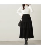 【プロポーション ボディドレッシング/PROPORTION BODY DRESSING】のツイードティアードスカート 人気、トレンドファッション・服の通販 founy(ファニー) ファッション Fashion レディースファッション WOMEN スカート Skirt ティアードスカート Tiered Skirts シンプル Simple スパンコール Sequins ツイード Tweed ティアードスカート Tiered Skirt フェミニン Feminine thumbnail ブラック|ID: prp329100004171932 ipo3291000000028882256