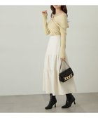 【プロポーション ボディドレッシング/PROPORTION BODY DRESSING】のツイードティアードスカート 人気、トレンドファッション・服の通販 founy(ファニー) ファッション Fashion レディースファッション WOMEN スカート Skirt ティアードスカート Tiered Skirts シンプル Simple スパンコール Sequins ツイード Tweed ティアードスカート Tiered Skirt フェミニン Feminine thumbnail エクリュ1|ID: prp329100004171932 ipo3291000000028882257