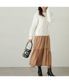 【プロポーション ボディドレッシング/PROPORTION BODY DRESSING】のイレヘムシアーティアードスカート 人気、トレンドファッション・服の通販 founy(ファニー) ファッション Fashion レディースファッション WOMEN スカート Skirt ティアードスカート Tiered Skirts イレヘム Ilehem チュール Tulle ティアードスカート Tiered Skirt フェミニン Feminine フレア Flare ラップ Wrap ロング Long thumbnail ベージュ|ID: prp329100004171935 ipo3291000000028945314