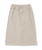 【スノーピーク/SNOW PEAK】のCorduroy skirt 人気、トレンドファッション・服の通販 founy(ファニー) ファッション Fashion レディースファッション WOMEN スカート Skirt アウトドア Outdoor コレクション Collection コーデュロイ Corduroy 切替 Switching シンプル Simple ストリング String スリット Slit ワンポイント One Point A/W・秋冬 Aw・Autumn/Winter・Fw・Fall-Winter thumbnail LIGHT BEIGE|ID: prp329100004171957 ipo3291000000028882609