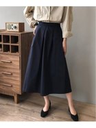 【ミニミニストア/miniministore】のAラインスカート レディース ハイウエスト 人気、トレンドファッション・服の通販 founy(ファニー) ファッション Fashion レディースファッション WOMEN スカート Skirt Aライン/フレアスカート Flared A-Line Skirts フェミニン Feminine フレア Flare フロント Front ミモレ Mimore エレガント 上品 Elegant 無地 Plain Color thumbnail ネイビー|ID: prp329100004171969 ipo3291000000028882697