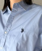 【その他のブランド/Other】のU.S. POLO ASSN./ワンポイントロゴ ポニー刺繍 カラーシャツ ポロ 24AW L.BLU|ID: prp329100004172030 ipo3291000000028883224