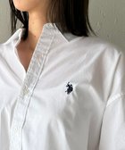 【その他のブランド/Other】のU.S. POLO ASSN./ワンポイントロゴ ポニー刺繍 カラーシャツ ポロ 24AW WHT|ID: prp329100004172030 ipo3291000000028883227