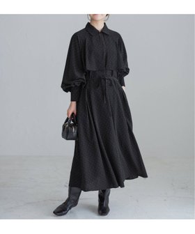 【イエナ/IENA】のドットサッシュワンピース 人気、トレンドファッション・服の通販 founy(ファニー) ファッション Fashion レディースファッション WOMEN ワンピース Dress 2024年 2024 2024-2025秋冬・A/W Aw/Autumn/Winter/Fw/Fall/2024-2025 ドット Dot 無地 Plain Color |ID:prp329100004172110