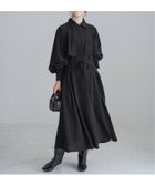 【イエナ/IENA】のドットサッシュワンピース 人気、トレンドファッション・服の通販 founy(ファニー) ファッション Fashion レディースファッション WOMEN ワンピース Dress 2024年 2024 2024-2025秋冬・A/W Aw/Autumn/Winter/Fw/Fall/2024-2025 ドット Dot 無地 Plain Color thumbnail ブラック|ID: prp329100004172110 ipo3291000000028883739