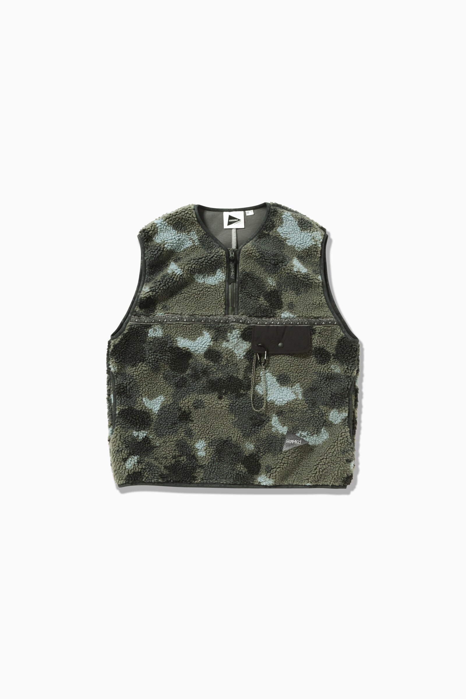 【アンドワンダー/and wander】のGRAMICCI * and wander JQ tape fleece vest 人気、トレンドファッション・服の通販 founy(ファニー) 　ファッション　Fashion　レディースファッション　WOMEN　アウター　Coat Outerwear　トップス・カットソー　Tops/Tshirt　ベスト/ジレ　Gilets/Vests　ボンディング　Bonding　 other-1|ID: prp329100004172114 ipo3291000000029532600