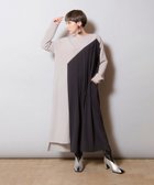 【オズモーシス/OSMOSIS】の切替フロントタックワンピース 人気、トレンドファッション・服の通販 founy(ファニー) ファッション Fashion レディースファッション WOMEN ワンピース Dress クラシカル Classical プリーツ Pleats 切替 Switching thumbnail L.GRAY×CHARCOAL|ID: prp329100004172127 ipo3291000000028883802