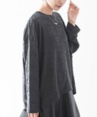 【アールピーエス/rps】のふくれジャガードドルマンチュニック 人気、トレンドファッション・服の通販 founy(ファニー) ファッション Fashion レディースファッション WOMEN トップス・カットソー Tops/Tshirt インナー Inner thumbnail チャコールグレー|ID: prp329100004172175 ipo3291000000029158497