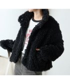 【フリークスストア/FREAK'S STORE】のシャギー ショート アウター【限定展開】 24AW 人気、トレンドファッション・服の通販 founy(ファニー) ファッション Fashion レディースファッション WOMEN アウター Coat Outerwear 2024年 2024 2024-2025秋冬・A/W Aw/Autumn/Winter/Fw/Fall/2024-2025 A/W・秋冬 Aw・Autumn/Winter・Fw・Fall-Winter 冬 Winter ショート Short スタンド Stand トレンド Trend バランス Balance ブルゾン Blouson 防寒 Cold Protection thumbnail ブラック|ID: prp329100004172203 ipo3291000000028941174