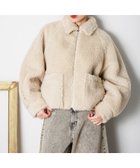 【ラコレ/LAKOLE】のラメボアエリツキブルゾン 人気、トレンドファッション・服の通販 founy(ファニー) ファッション Fashion レディースファッション WOMEN アウター Coat Outerwear ブルゾン Blouson/Jackets おすすめ Recommend インナー Inner ジャケット Jacket 防寒 Cold Protection thumbnail アイボリー52|ID: prp329100004172208 ipo3291000000028941406