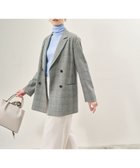 【エルーラ/Elura】のスリムウォームジャケット/133691 人気、トレンドファッション・服の通販 founy(ファニー) ファッション Fashion レディースファッション WOMEN アウター Coat Outerwear ジャケット Jackets A/W・秋冬 Aw・Autumn/Winter・Fw・Fall-Winter おすすめ Recommend ウォーム Worm サロペット Overalls ジャケット Jacket スリム Slim セットアップ Set Up ダブル Double ボトム Bottom マニッシュ Mannish 洗える Washable 防寒 Cold Protection thumbnail グレンチェック10|ID: prp329100004172232 ipo3291000000028943082