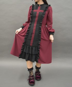 【アクシーズファム/axes femme】のレースクロスシスターワンピース 人気、トレンドファッション・服の通販 founy(ファニー) ファッション Fashion レディースファッション WOMEN ワンピース Dress おすすめ Recommend フリル Frills モチーフ Motif レース Race |ID:prp329100004172263