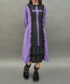 【アクシーズファム/axes femme】のレースクロスシスターワンピース 人気、トレンドファッション・服の通販 founy(ファニー) ファッション Fashion レディースファッション WOMEN ワンピース Dress おすすめ Recommend フリル Frills モチーフ Motif レース Race thumbnail パープル|ID: prp329100004172263 ipo3291000000028884894