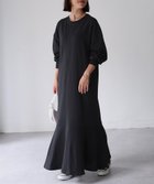 【リベリー/Riberry】の裏毛マーメイド切替ワンピース 人気、トレンドファッション・服の通販 founy(ファニー) ファッション Fashion レディースファッション WOMEN ワンピース Dress おすすめ Recommend アウトドア Outdoor シンプル Simple スウェット Sweat スニーカー Sneakers センター Center マキシ Maxi マーメイド Mermaid 切替 Switching 楽ちん Easy thumbnail ブラック|ID: prp329100004172296 ipo3291000000029052872